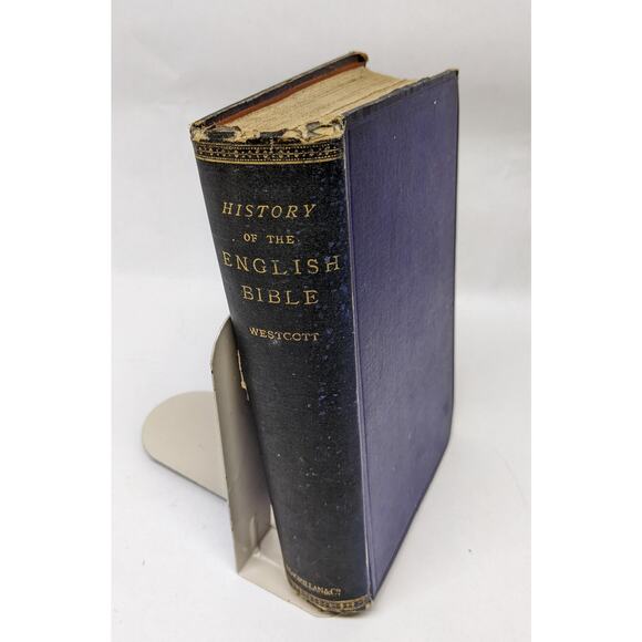 1868 1st Ed - A General View of the History of the English Bible Brooke Westcott - Picture 1 of 12